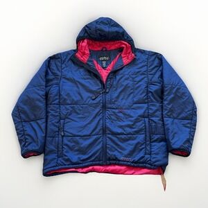 Vintage Eddie Bauer Jacket Mens XL Tall EBTEK Gorpcore Blue Y2K Retro